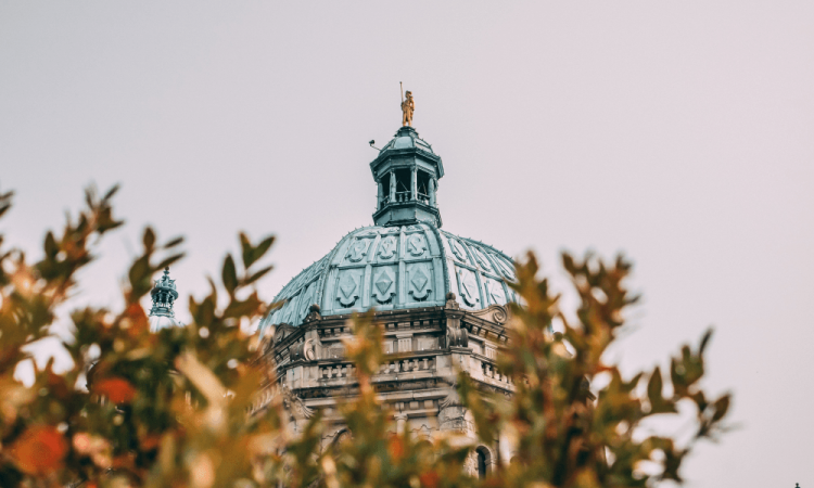 image of the bc legislature